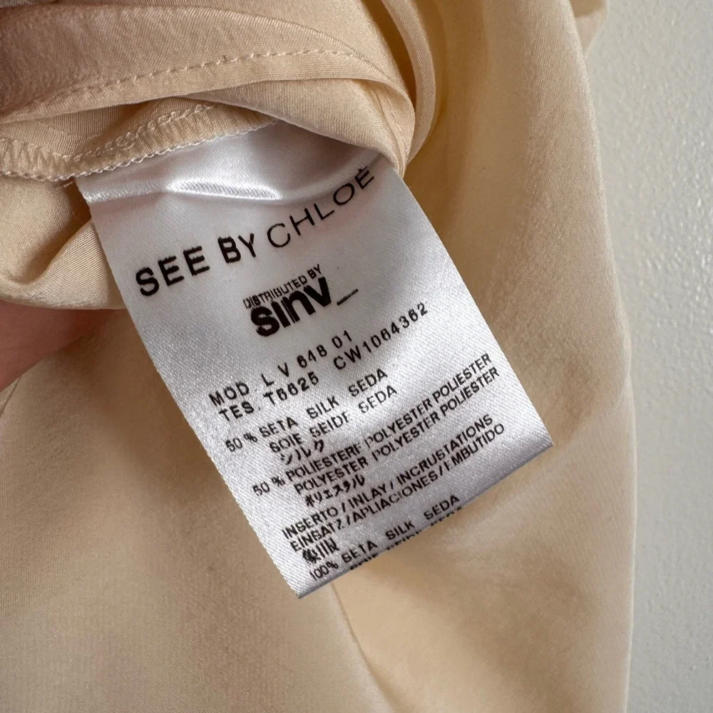 See By Chloe Cream Mini Dress - Picture 4 of 13